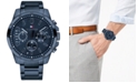 Tommy Hilfiger Men's Blue Stainless Steel Bracelet Watch 46mm  